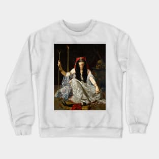 The Sorceress by Hugues Merle Crewneck Sweatshirt